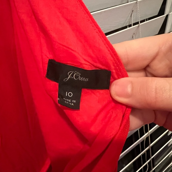 J Crew sleeveless red jumpsuit - Picture 4 of 4